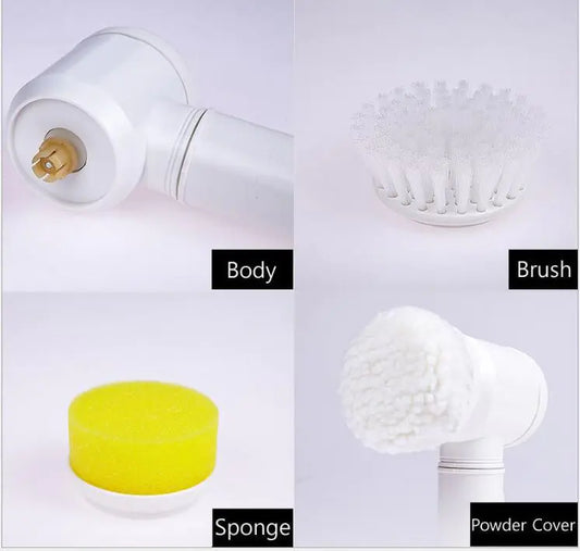 Electric Cleaning Brush for Bathtub and Home Use