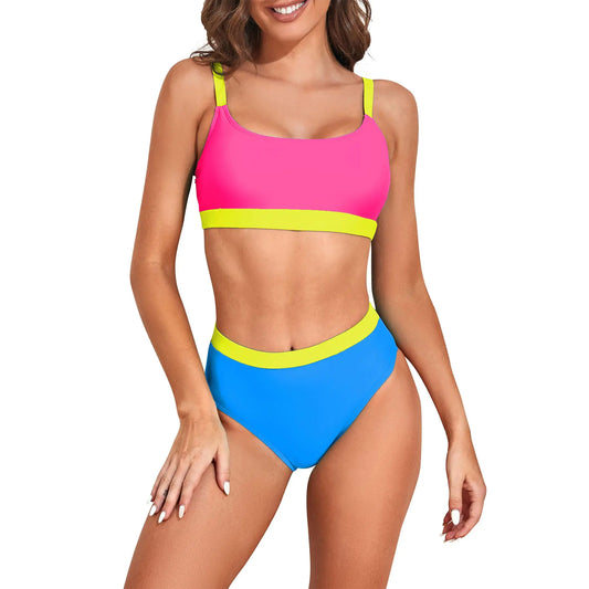 Cute Bikinis for Teen Girls High Waisted Bikini Sets