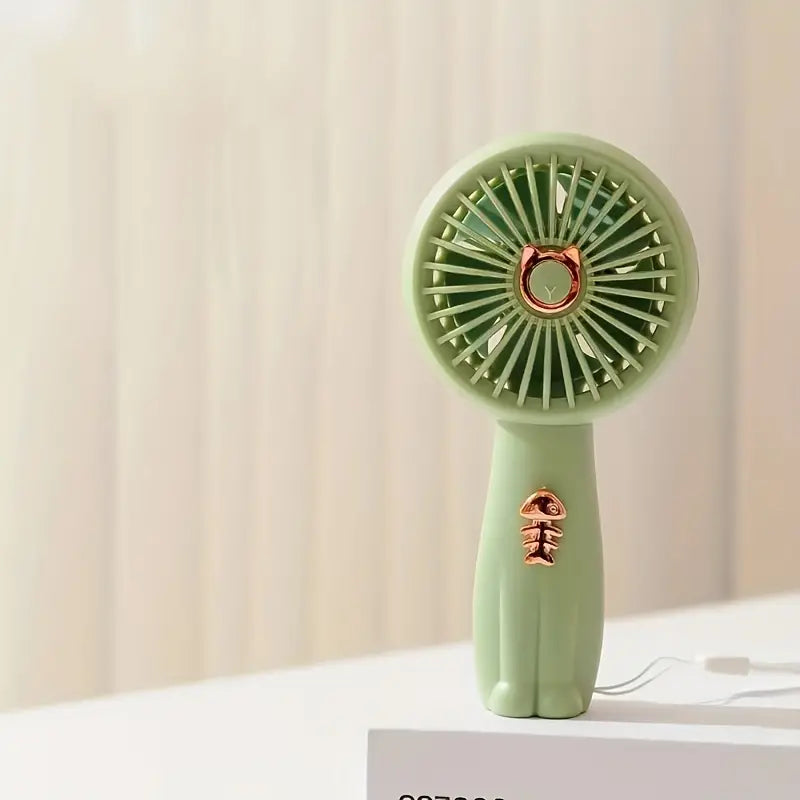 Portable USB Mini Fan with Silent Wind for Summer