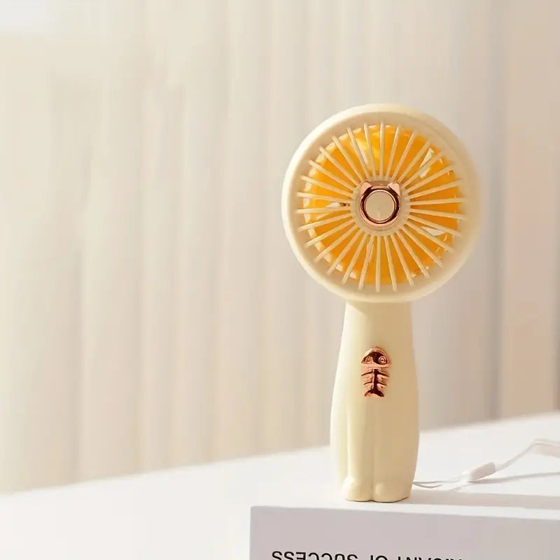 Portable USB Mini Fan with Silent Wind for Summer