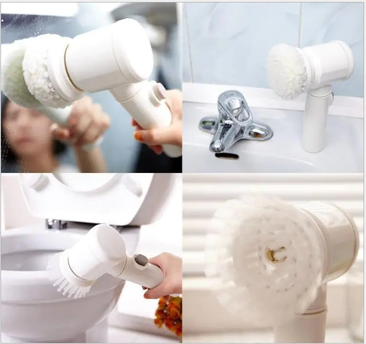 Electric Cleaning Brush for Bathtub and Home Use