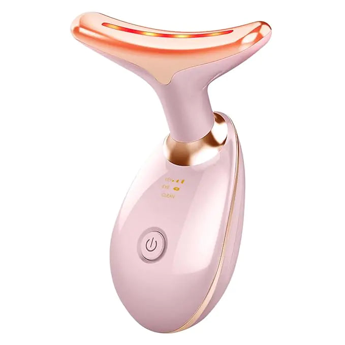 3-Color LED Beauty Facial Massager – Anti-Aging, Jawline Lifting & Skin Tightening