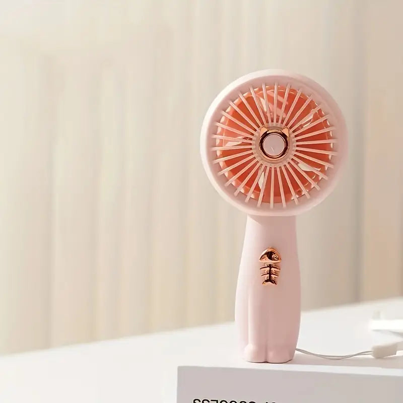 Portable USB Mini Fan with Silent Wind for Summer