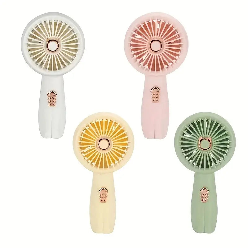 Portable USB Mini Fan with Silent Wind for Summer