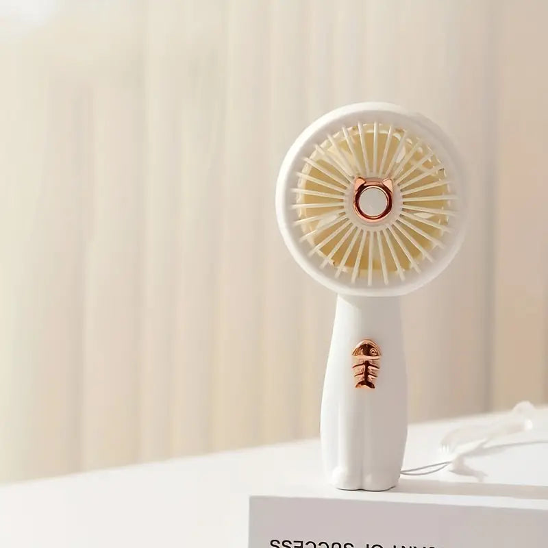 Portable USB Mini Fan with Silent Wind for Summer