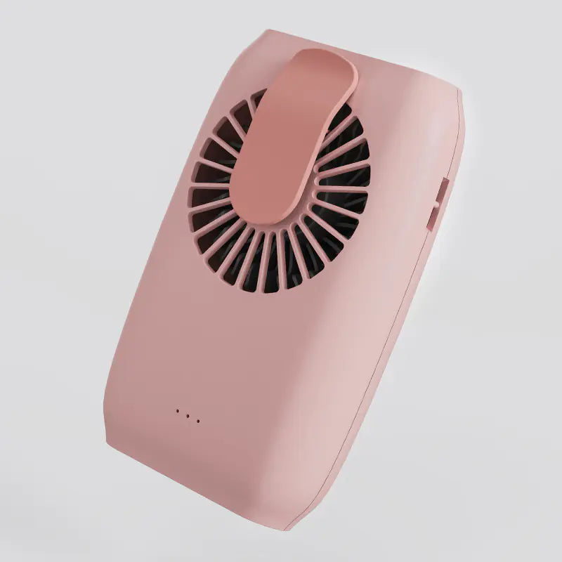 USB Rechargeable Neck Fan - Mini Silent Handheld Fan
