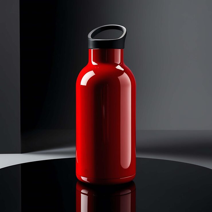 Bouteille intelligente (température affichée)